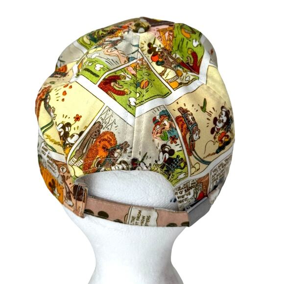 Disney Embroidered Mickey Mouse Comic Strip Hat Adjustable OS Fits Most Adult - Picture 3 of 6